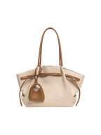 Color-Block Strap Tote