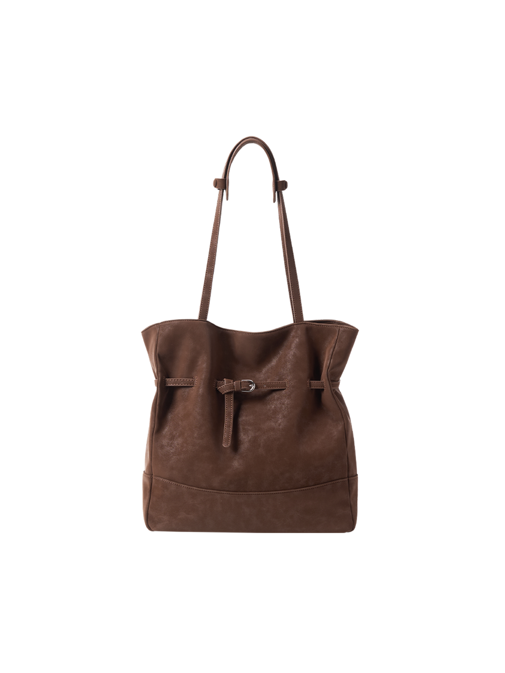 Soft-Haze Buckle Tote