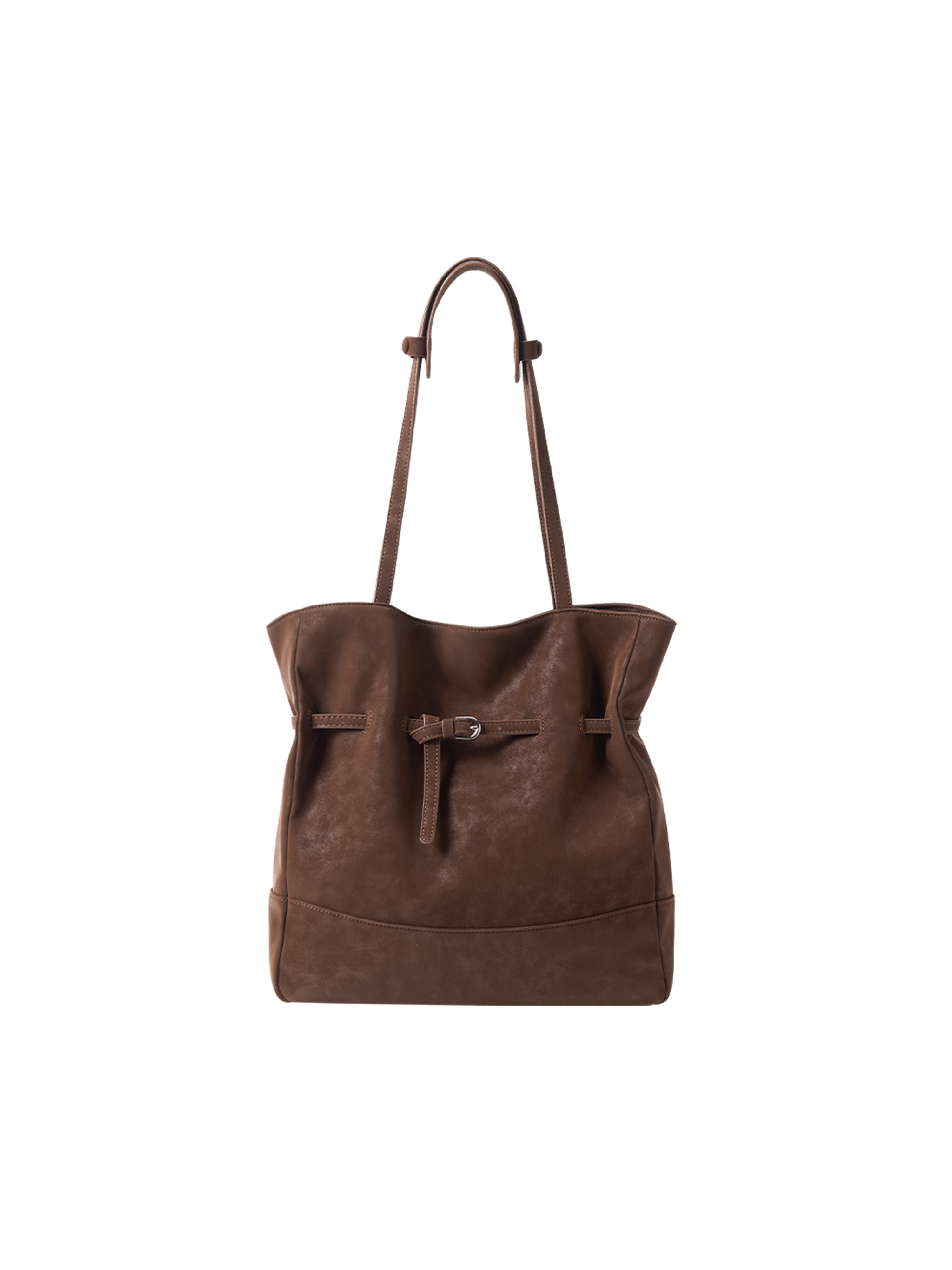 Soft-Haze Buckle Tote