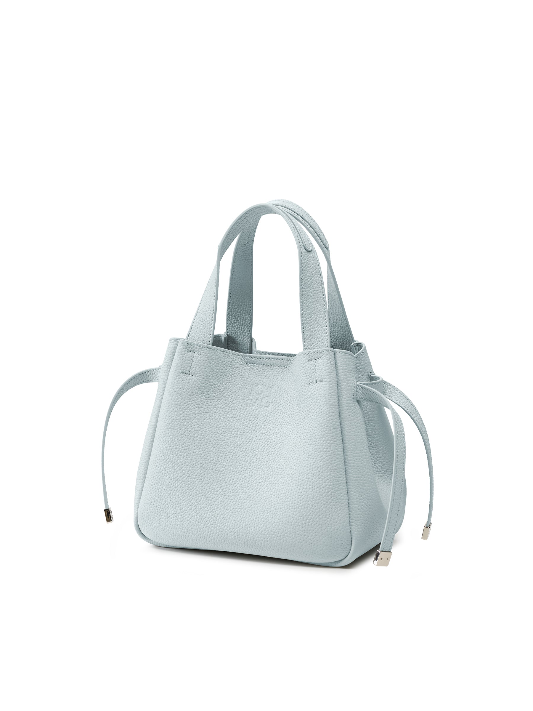 Genuine Leather Market Basket Bag