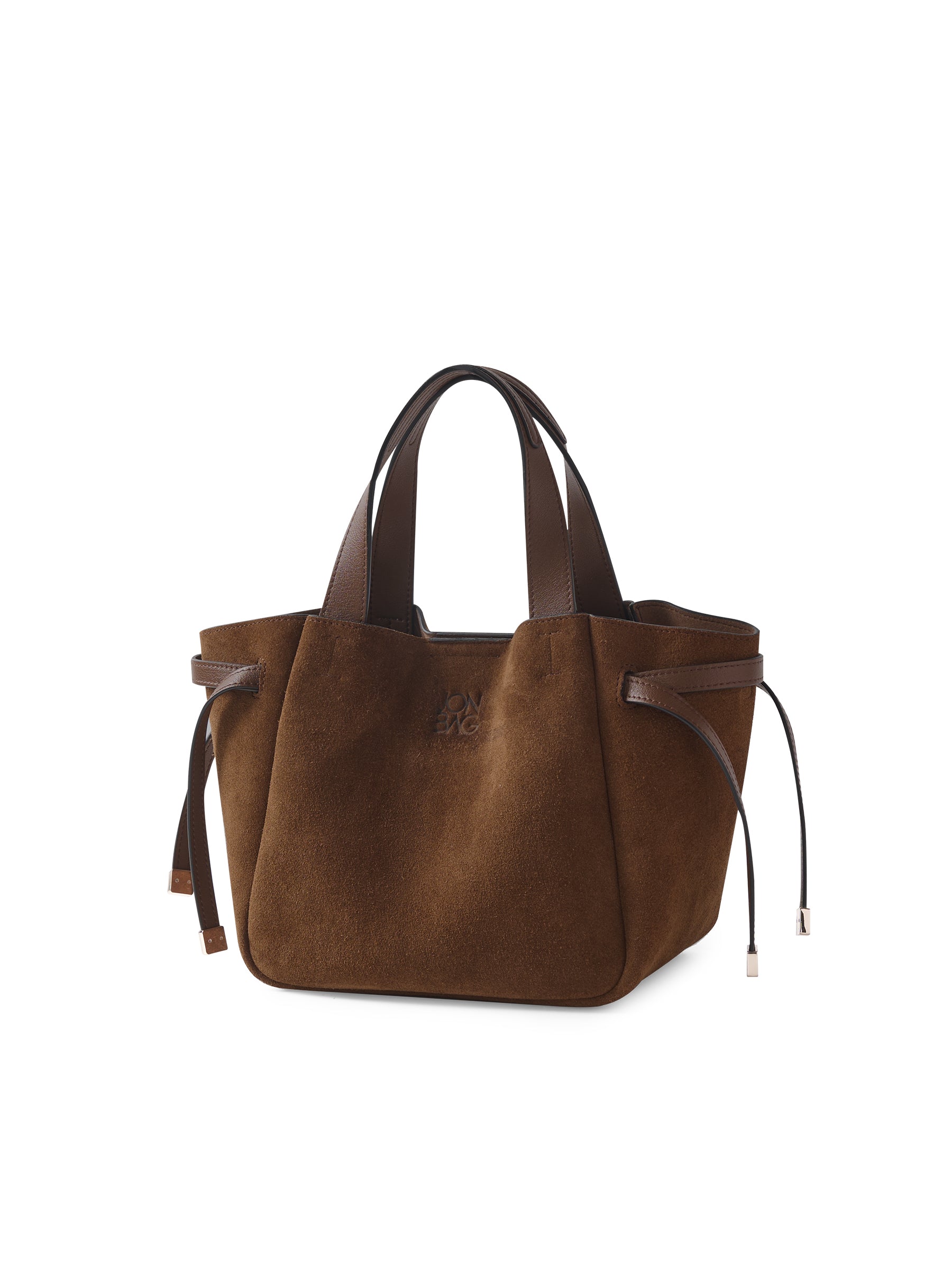 Genuine Leather Market Basket Bag