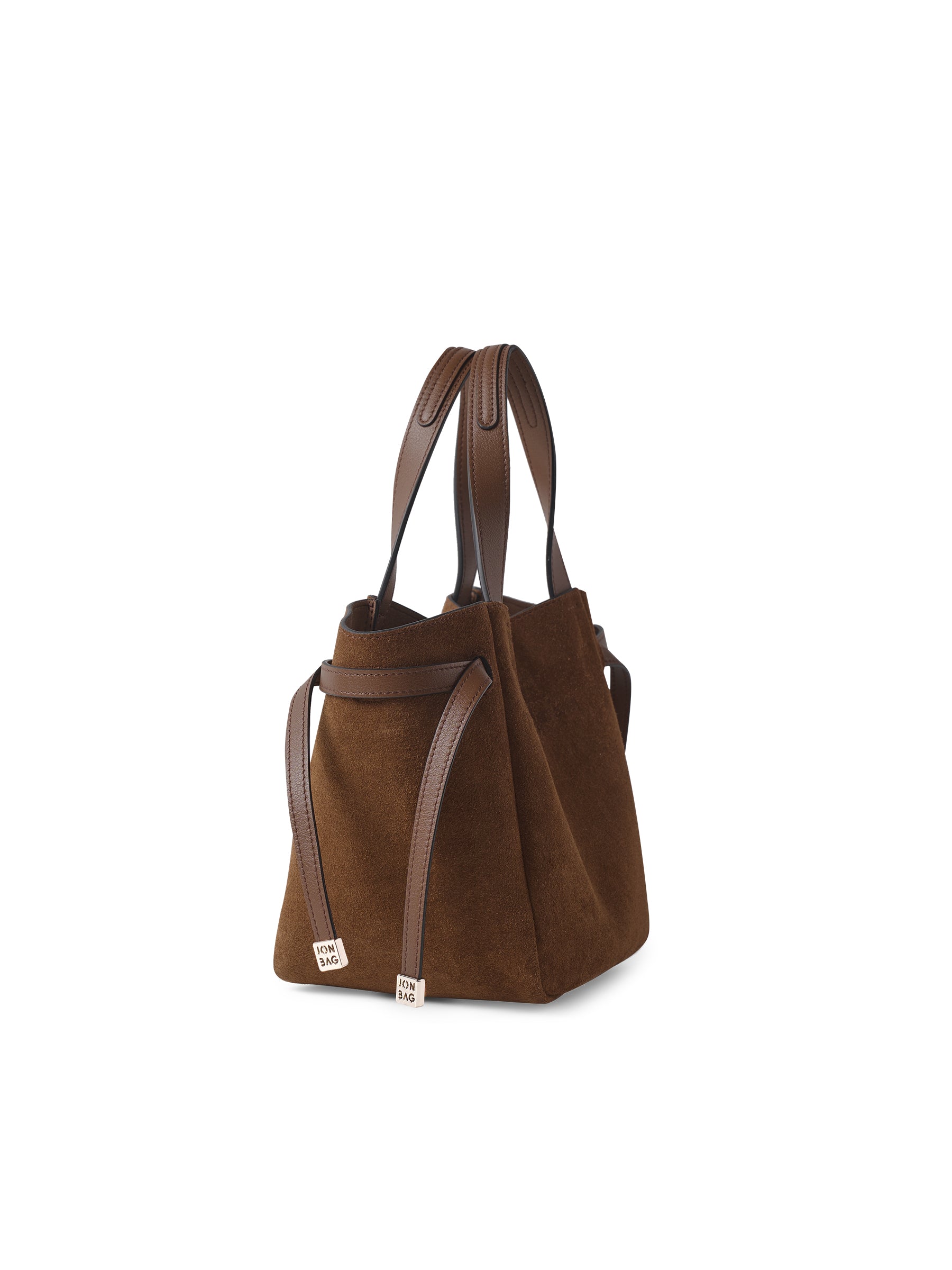 Genuine Leather Market Basket Bag