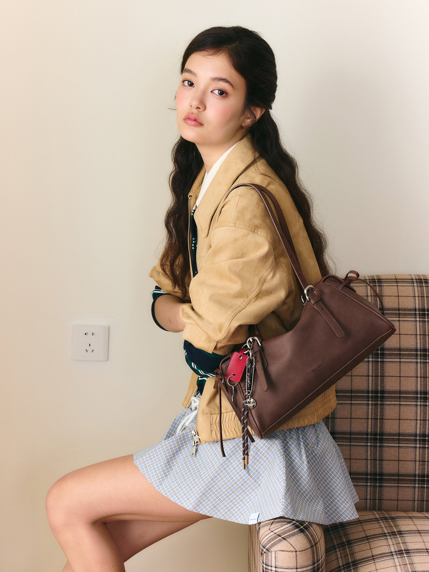 Bow Accent Pillow Boston Bag