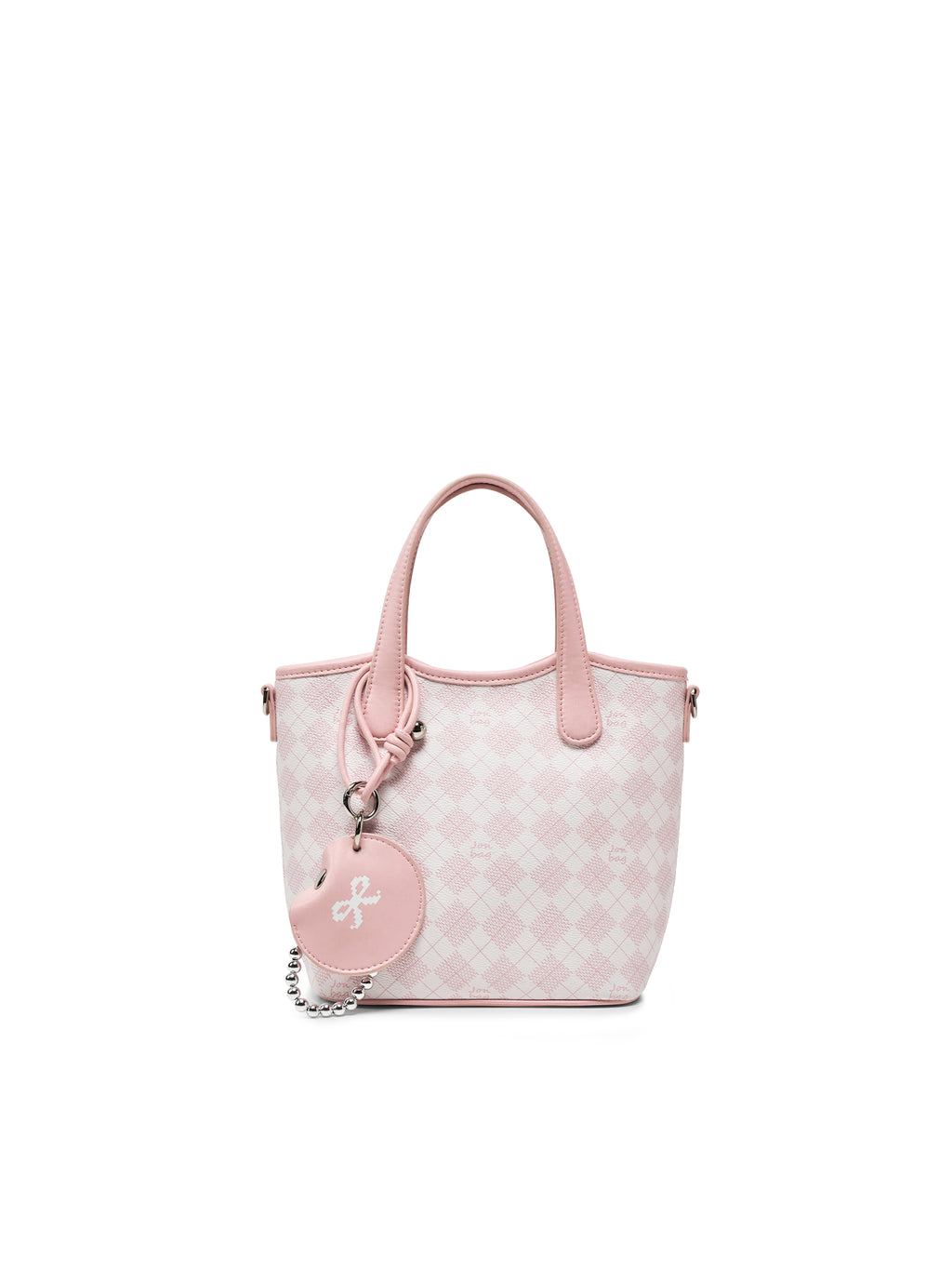 Geometric Monogram Market Basket
