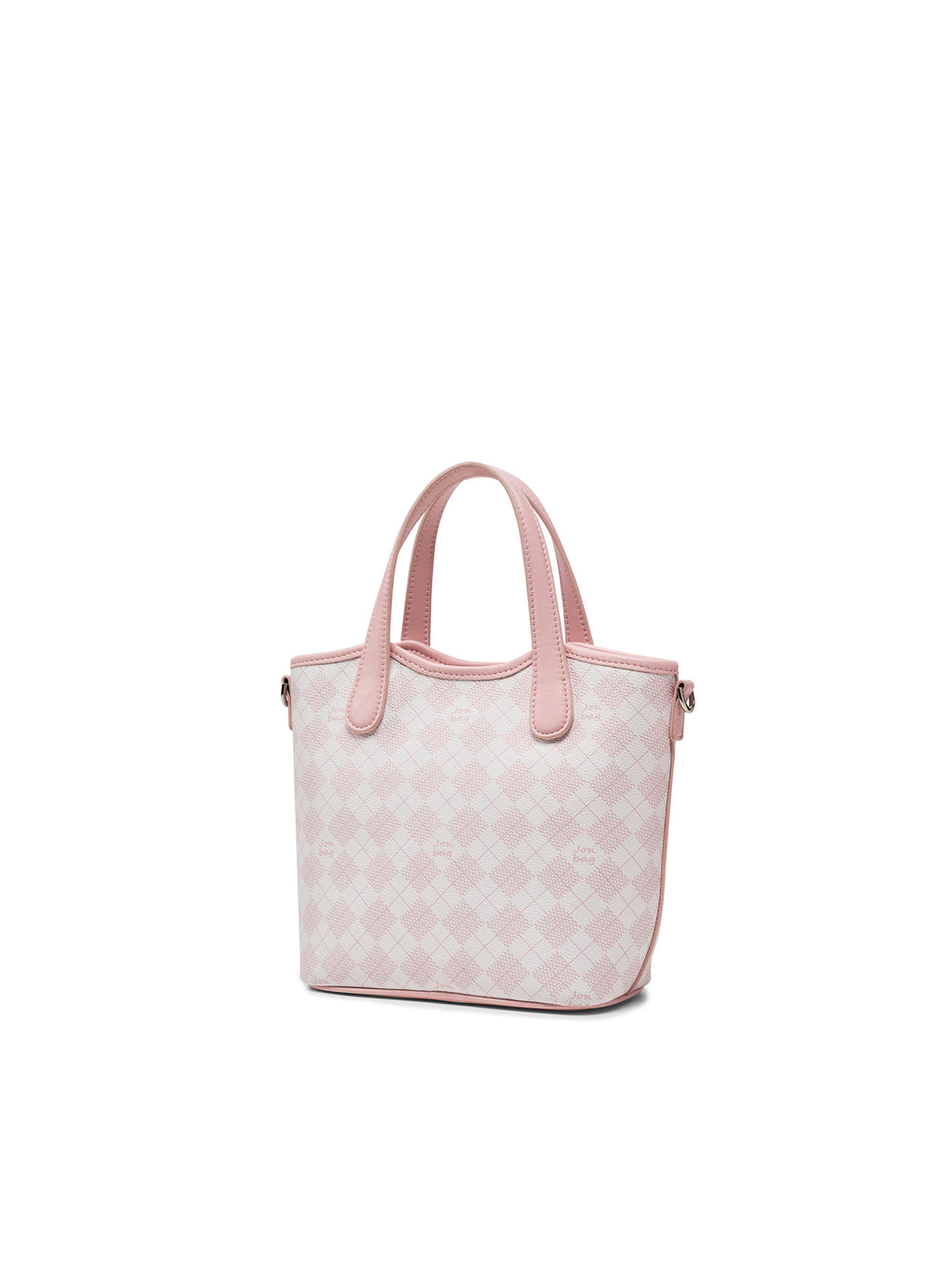 Geometric Monogram Market Basket