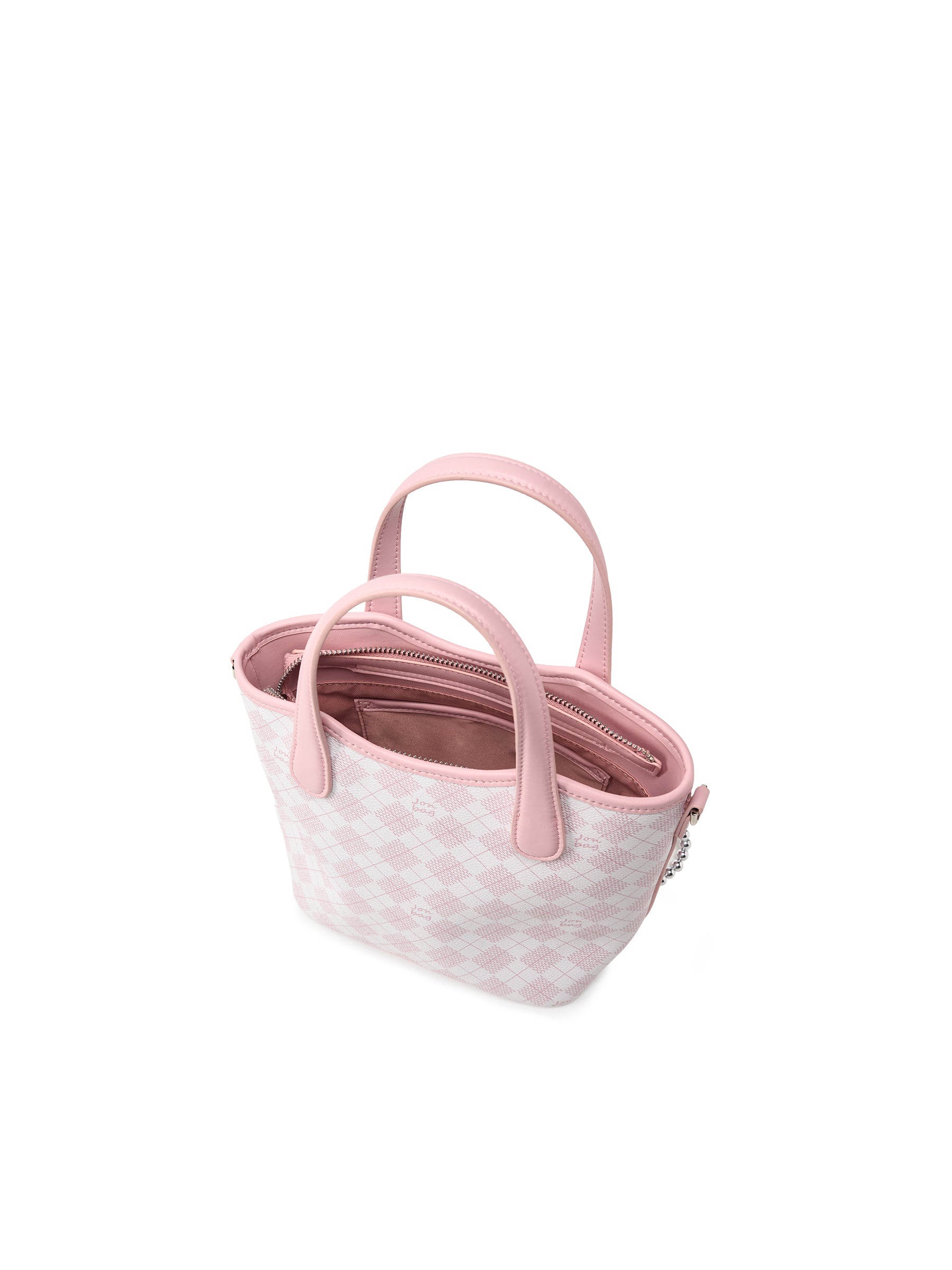 Geometric Monogram Market Basket