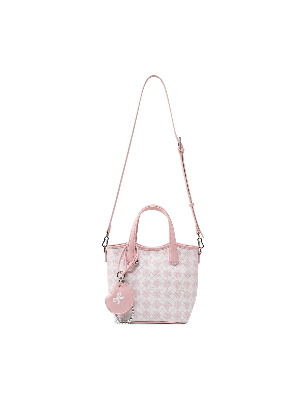 Geometric Monogram Market Basket