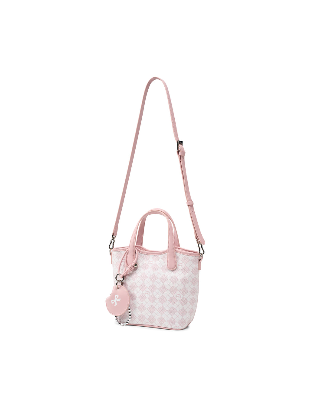 Geometric Monogram Market Basket