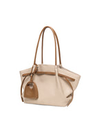 Color-Block Strap Tote