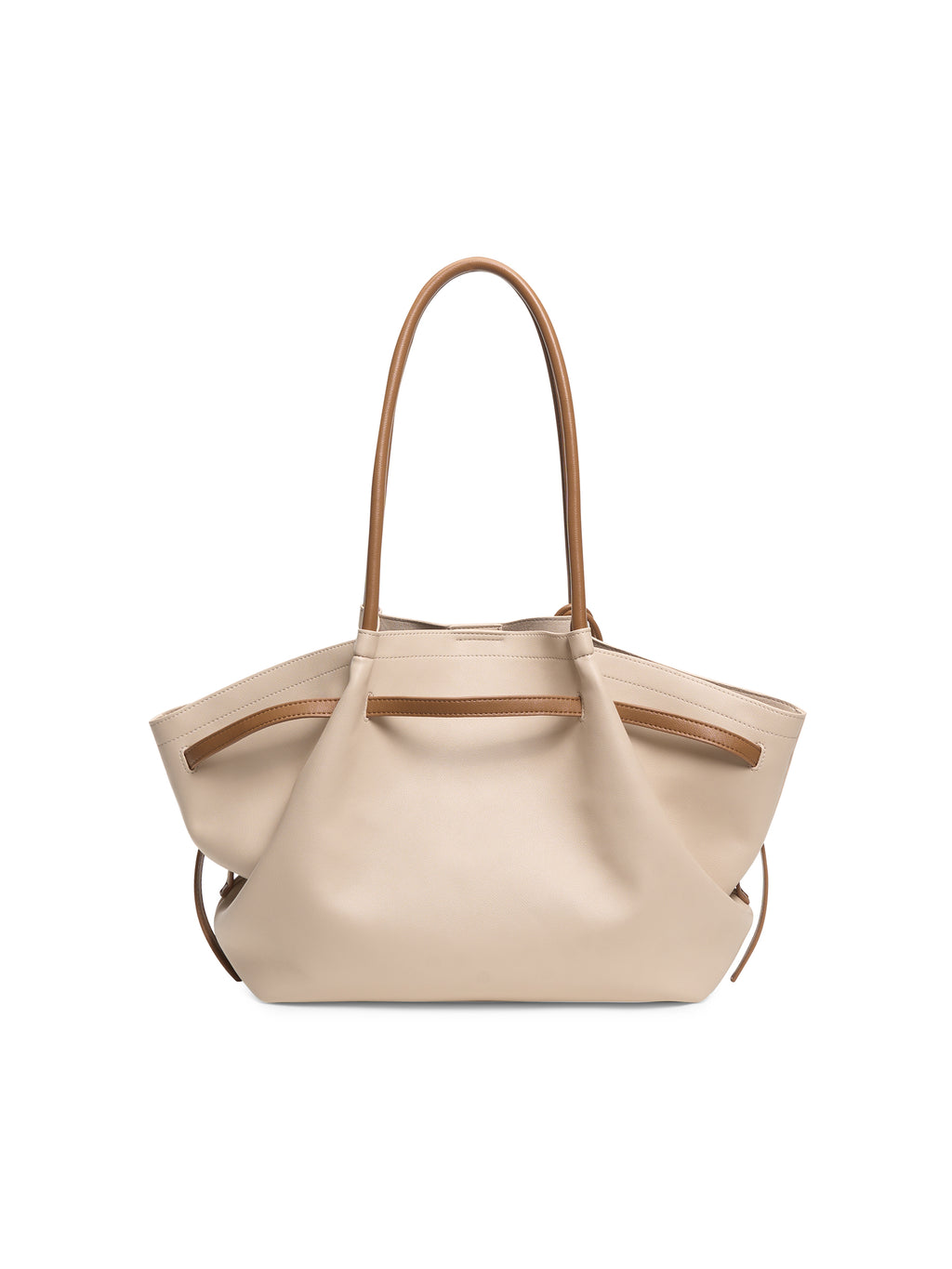 Color-Block Strap Tote