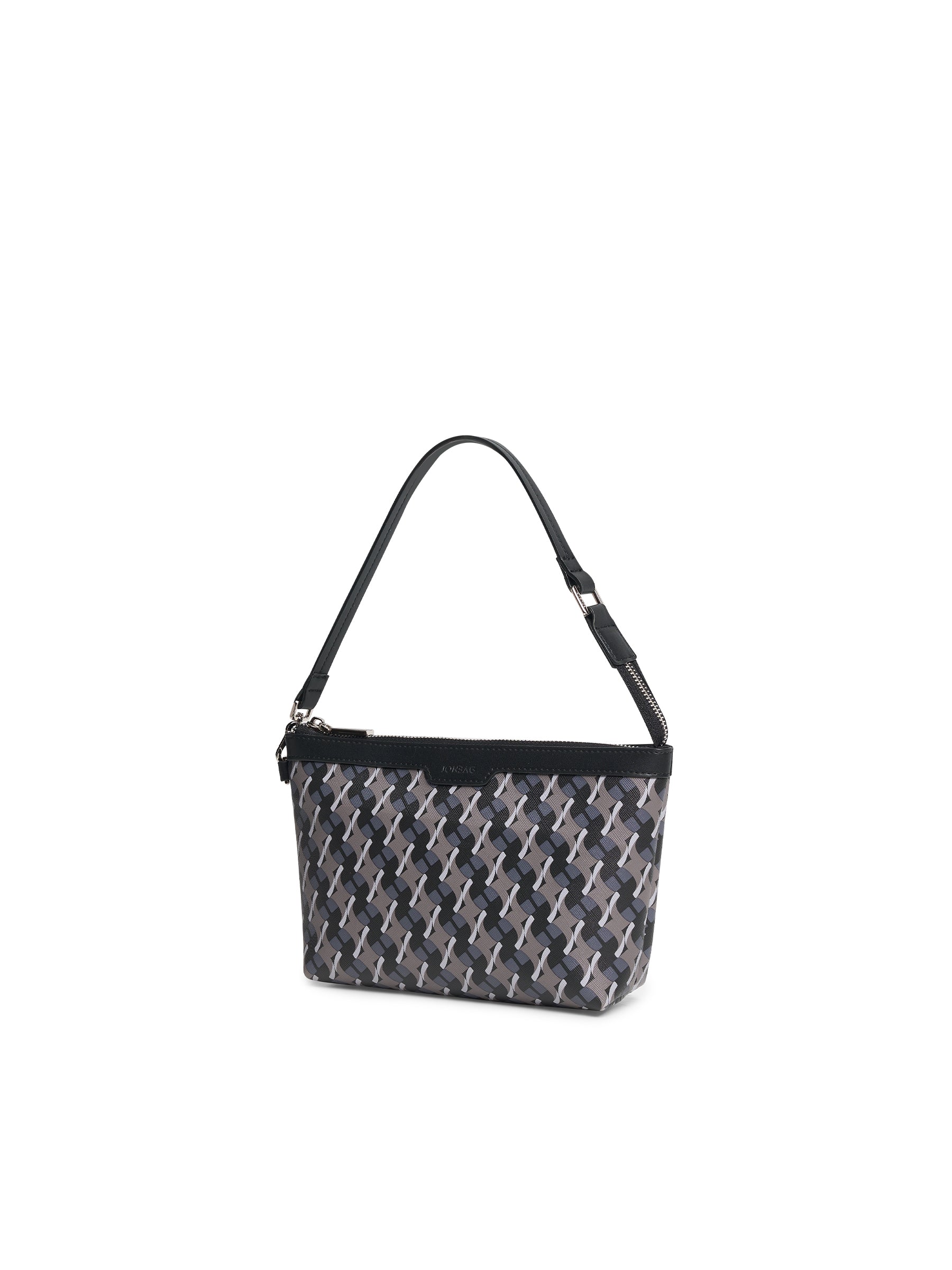Geometric Monogram Tote Bag