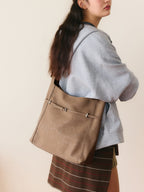 Large Capacity Commuter Tote Bag