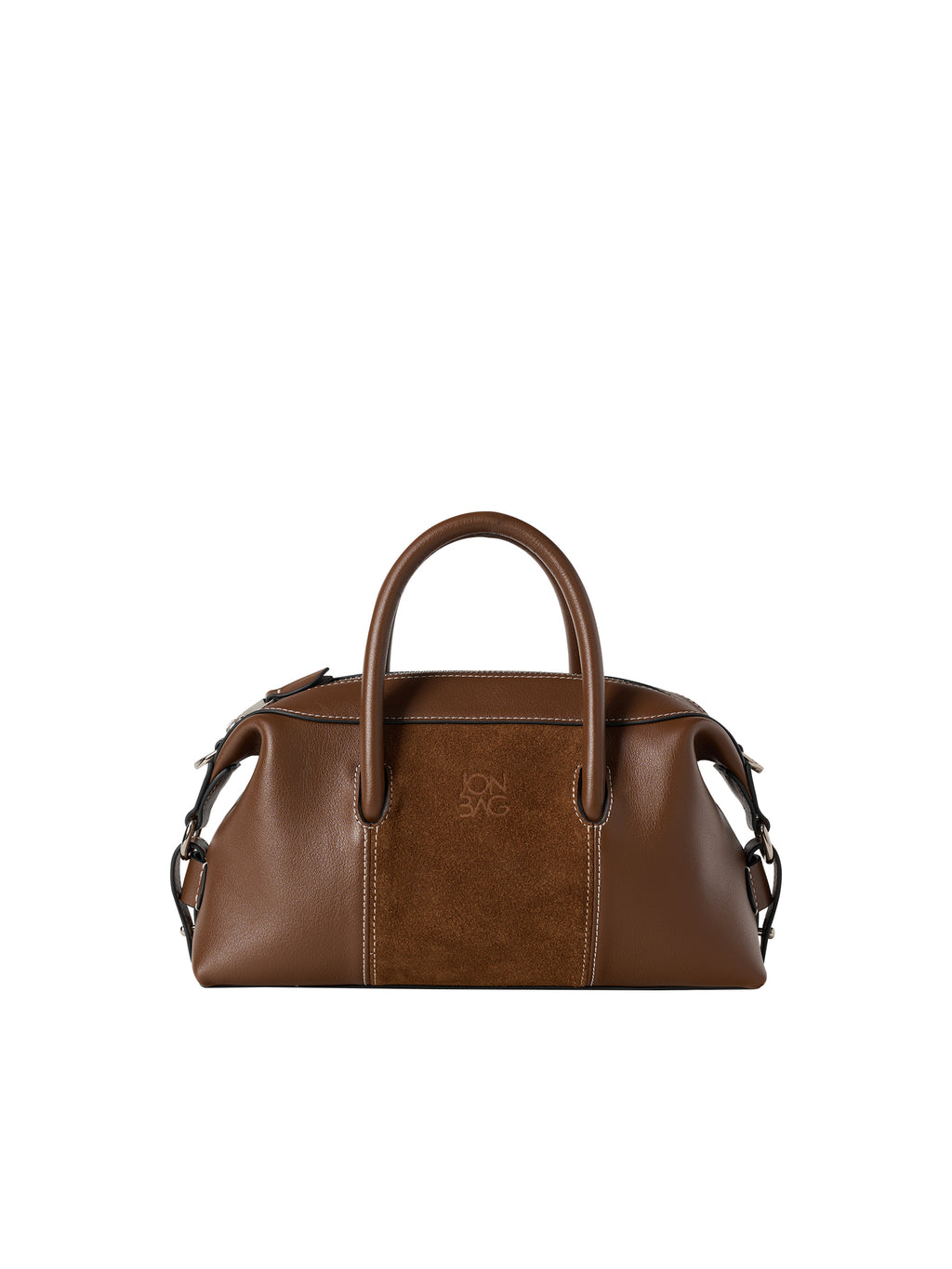 Vintage Genuine Leather Boston Bag