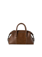 Vintage Genuine Leather Boston Bag