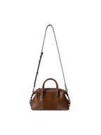 Vintage Genuine Leather Boston Bag