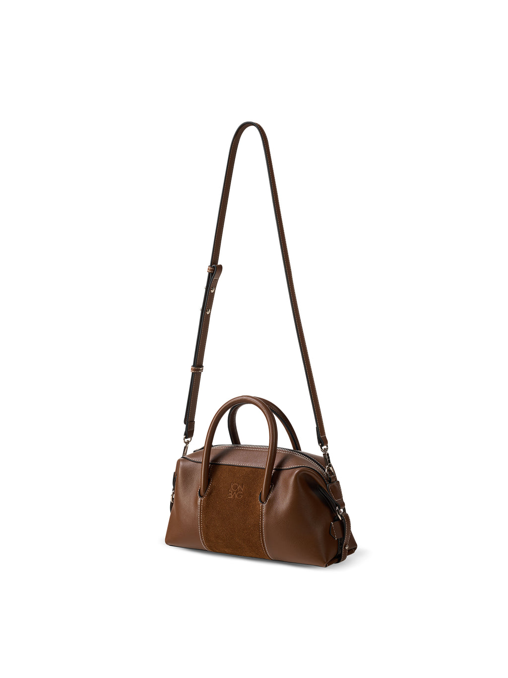 Vintage Genuine Leather Boston Bag