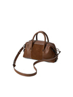 Vintage Genuine Leather Boston Bag