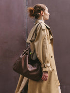 Commuter Pleated Tote Bag