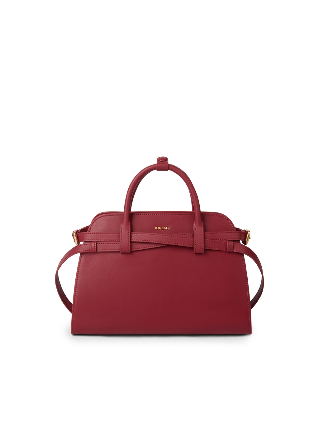 Large Genuine Leather Kelly Bag