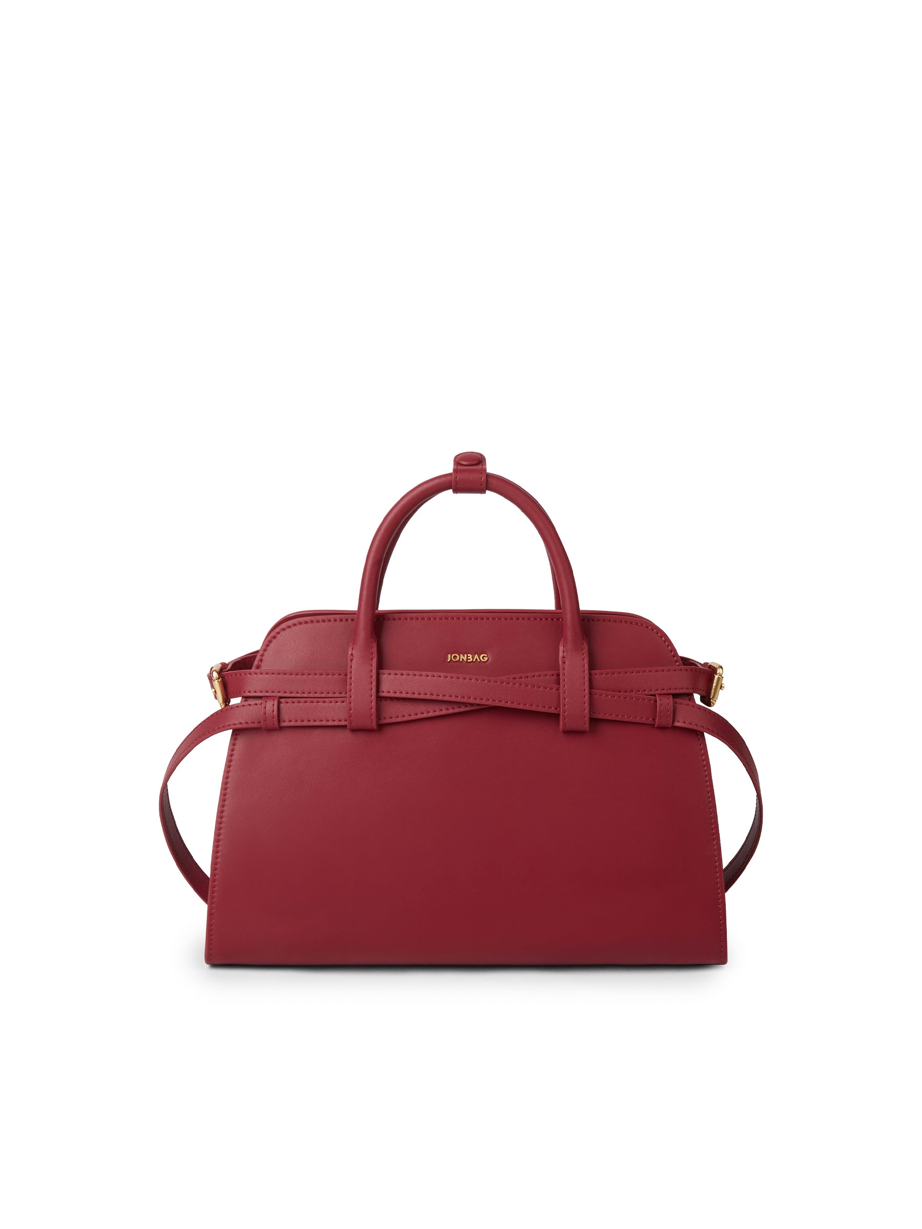 Large Genuine Leather Kelly Bag