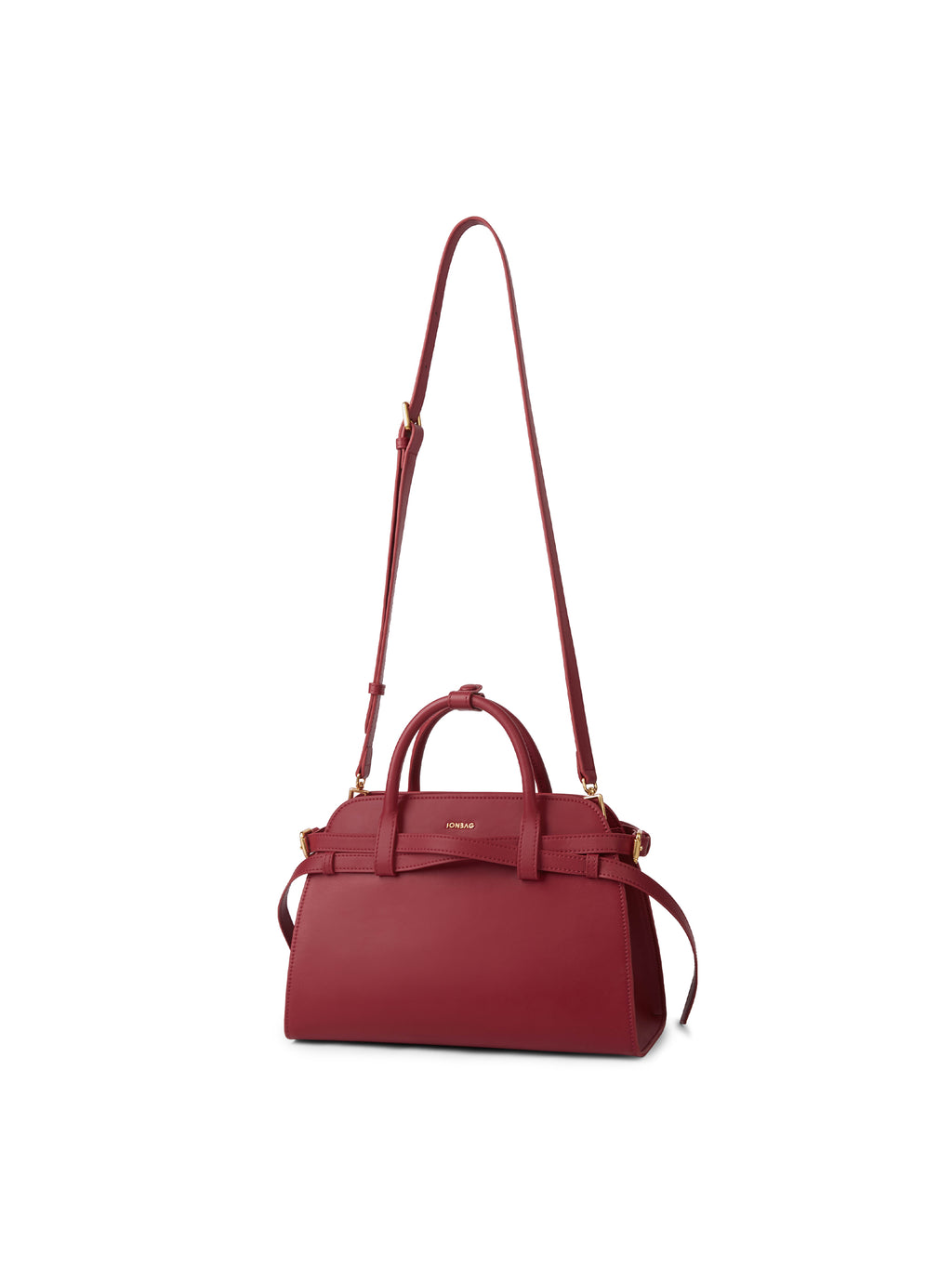 Large Genuine Leather Kelly Bag