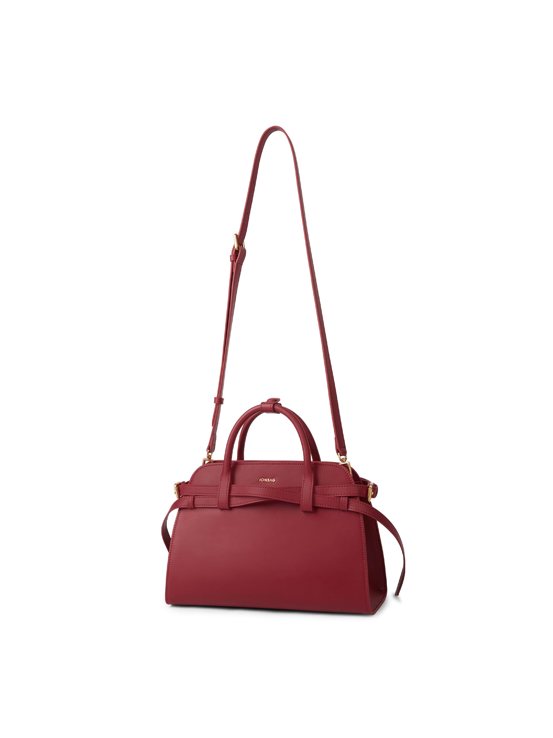 Large Genuine Leather Kelly Bag