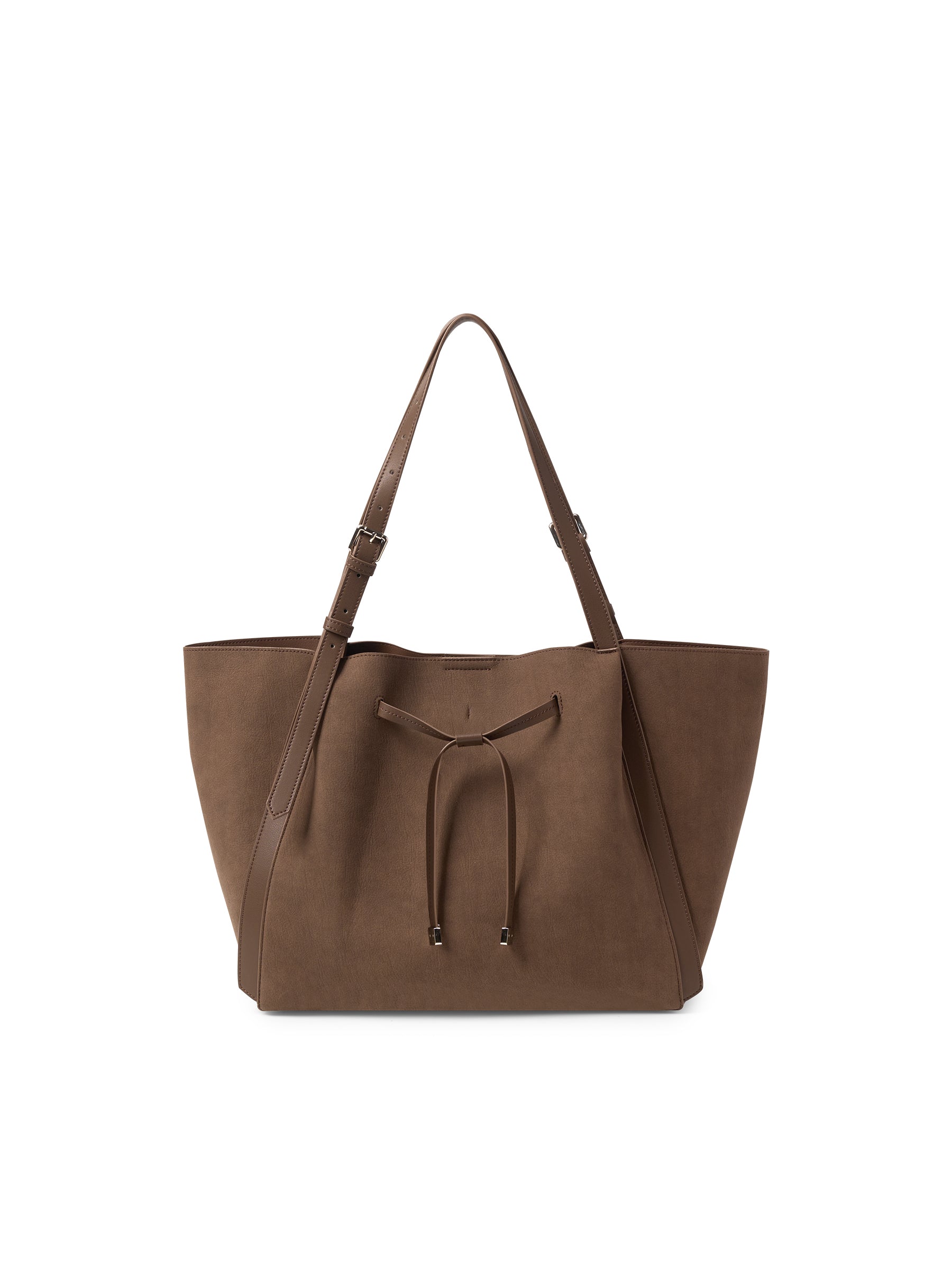Commuter Tote Bag with Tie