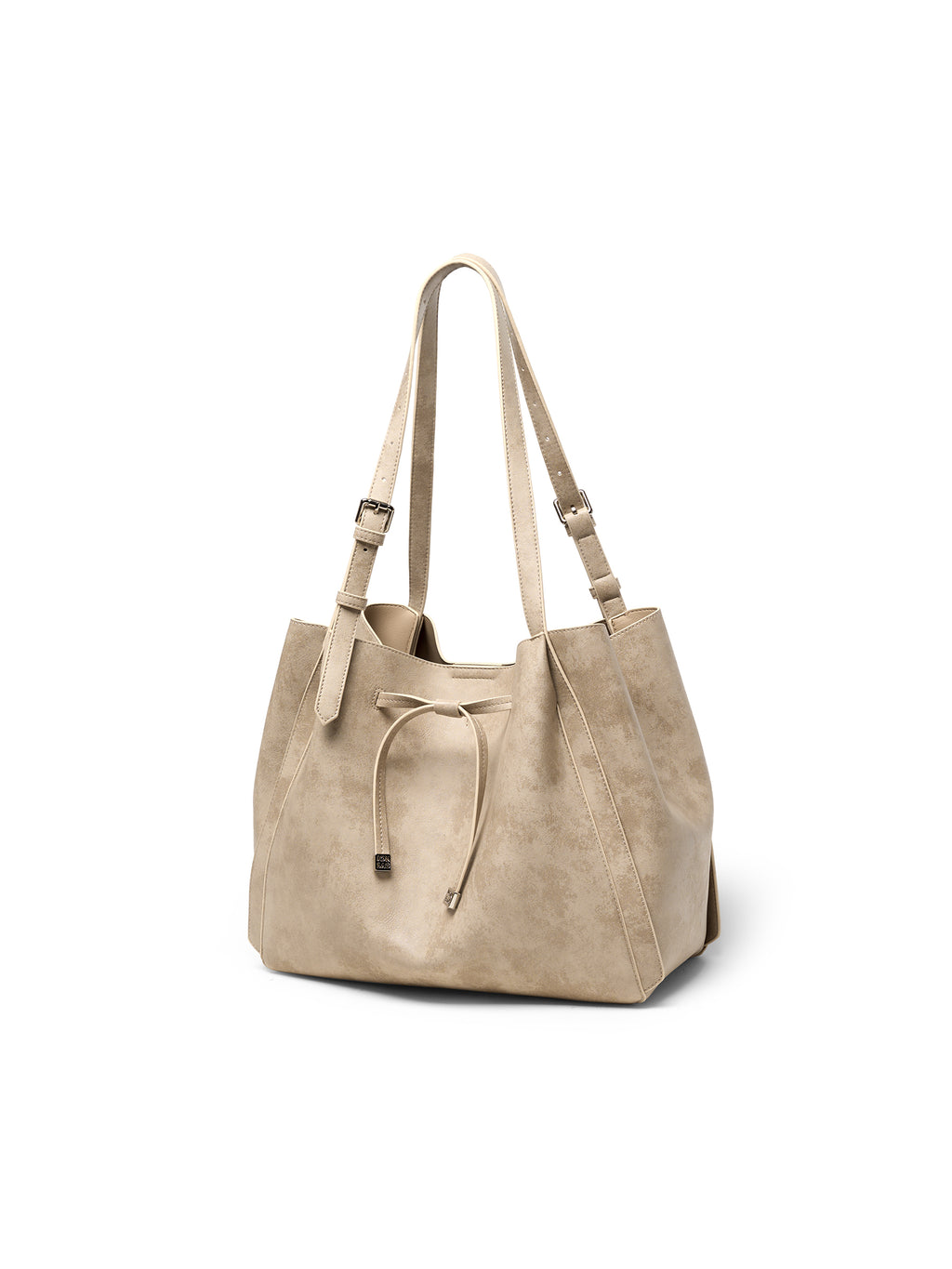 Commuter Tote Bag with Tie