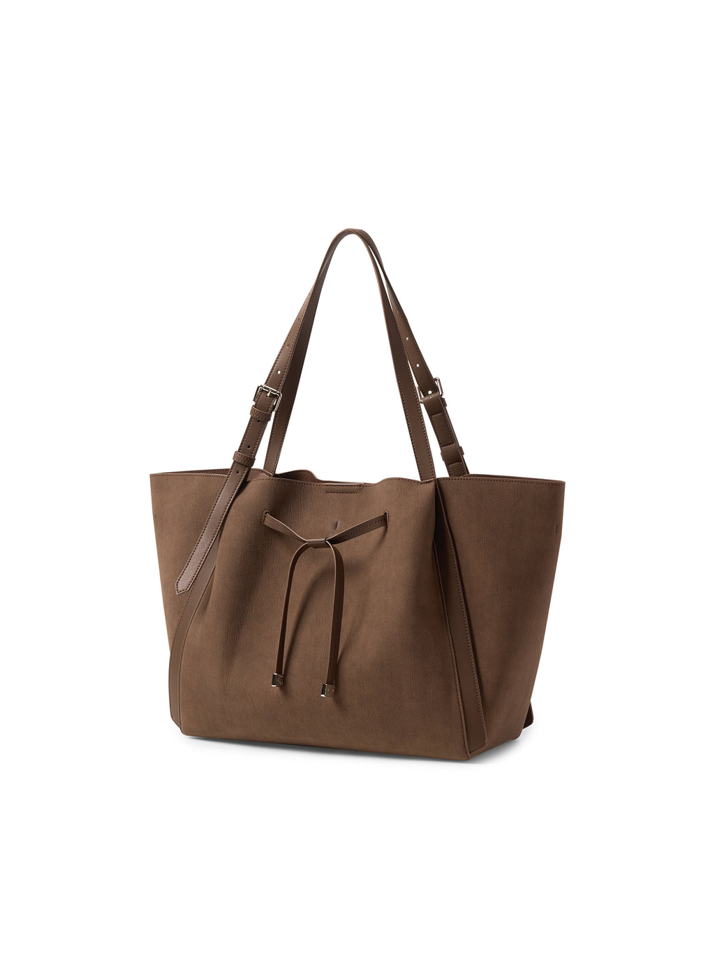 Commuter Tote Bag with Tie