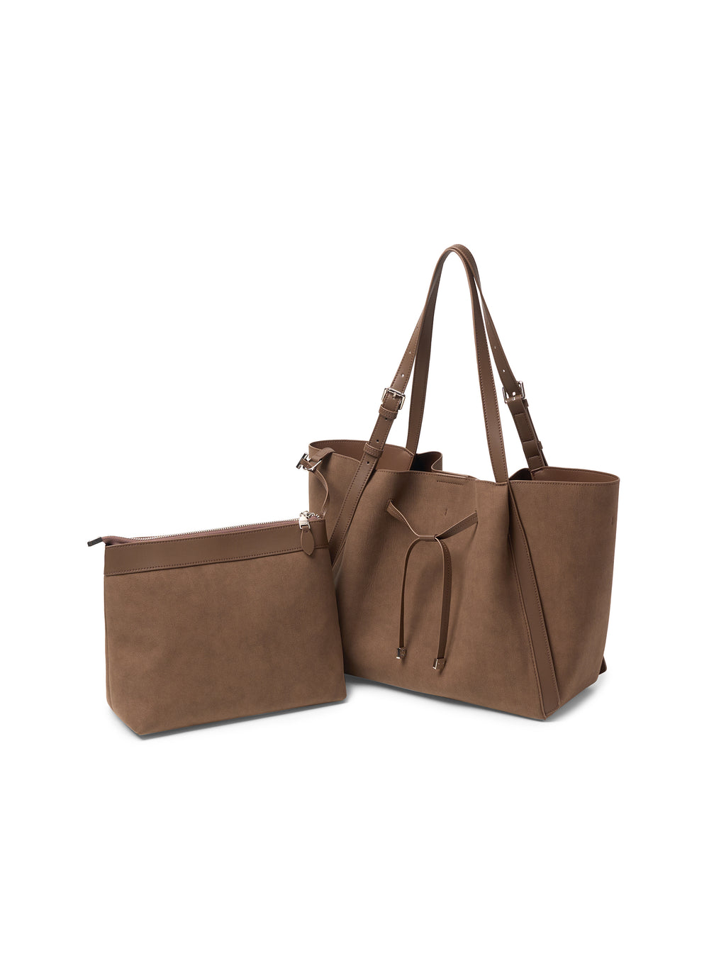 Commuter Tote Bag with Tie
