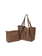 Commuter Tote Bag with Tie