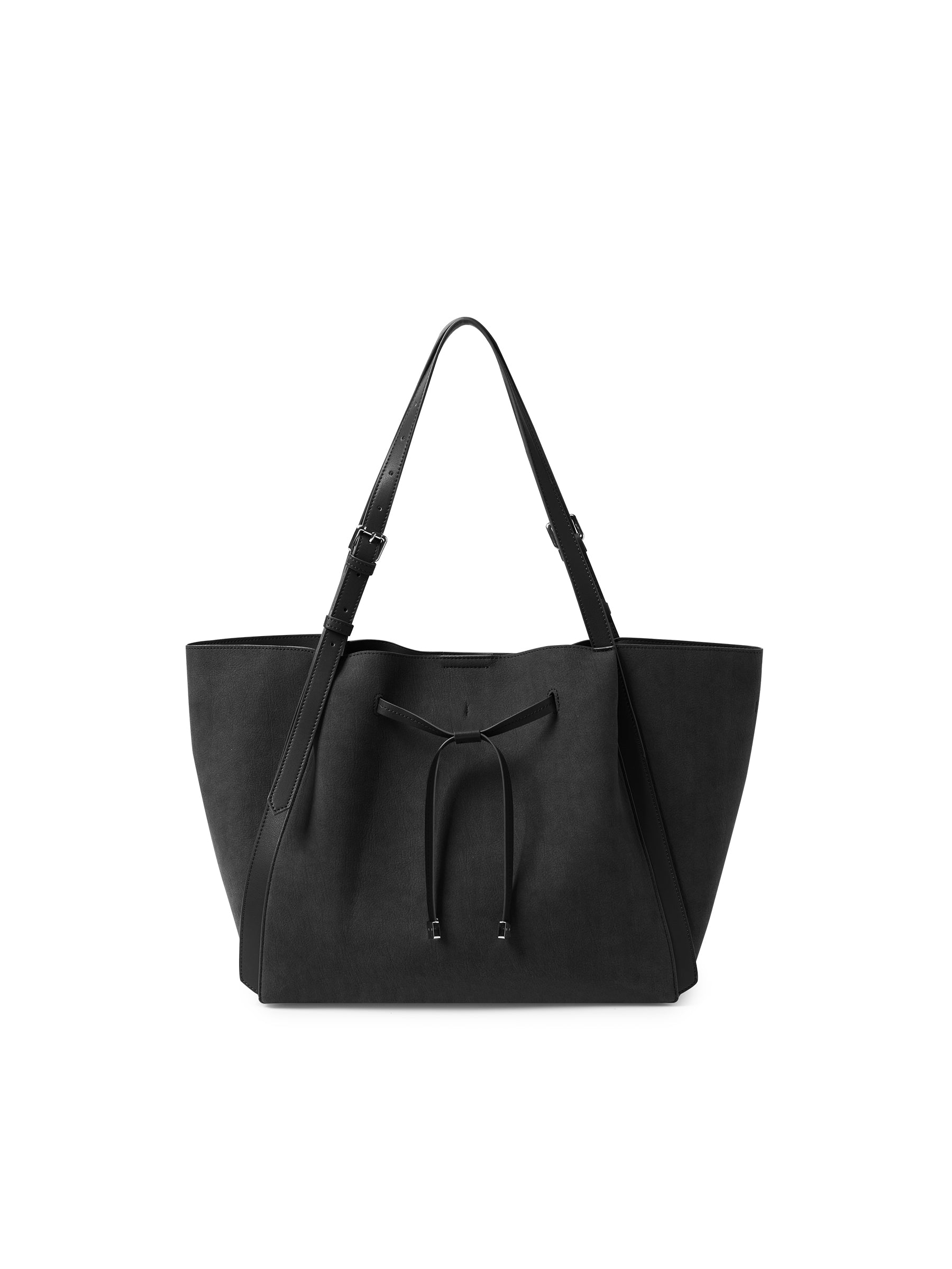 Commuter Tote Bag with Tie