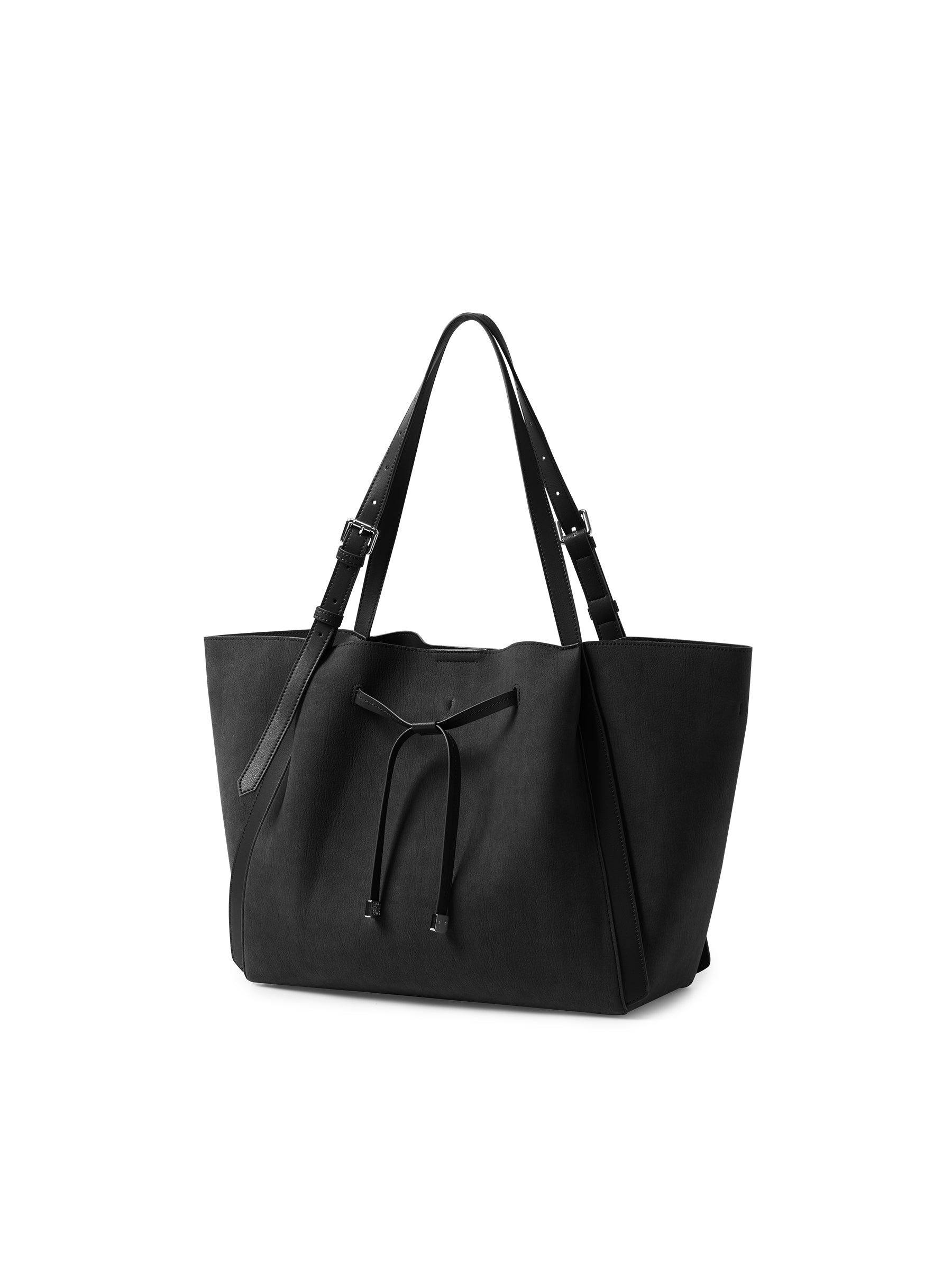 Commuter Tote Bag with Tie