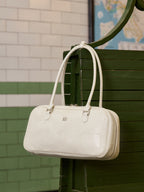 Retro Patchwork Boston Bag