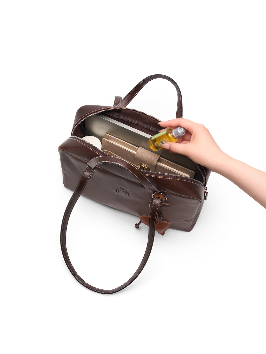 Vintage Large Capacity Boston Bag